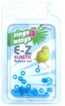 Anilla elástica 3 mm  50 unds – Azul Rings4Wings