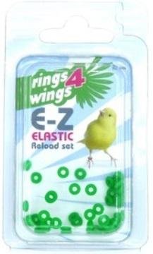 Anilla elástica 3 mm  50 unds – Verde Rings4Wings