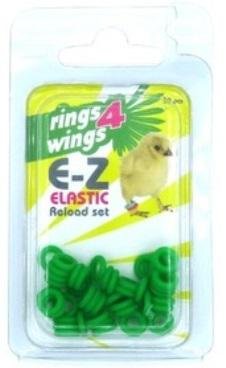 Anilla elástica 4.5 mm  50 unds – Verde Rings4Wings