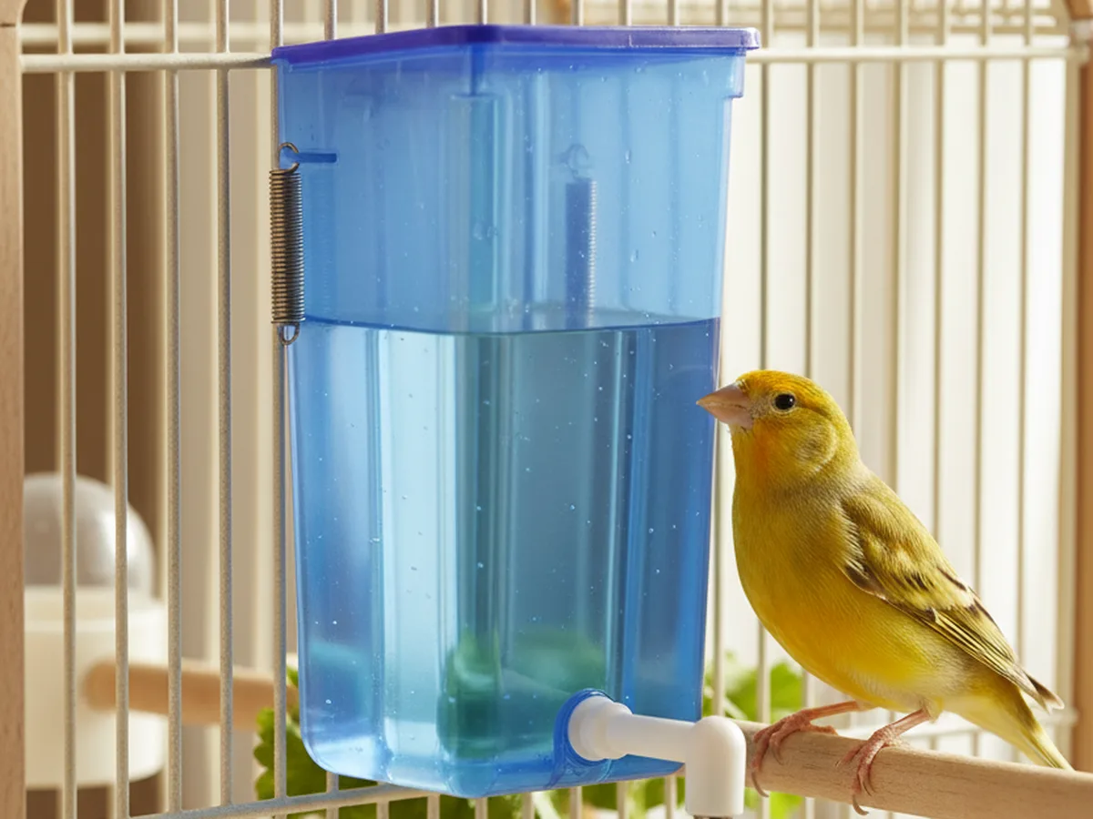 Bebedero Aves 1000 cc. (Azul) 2GR