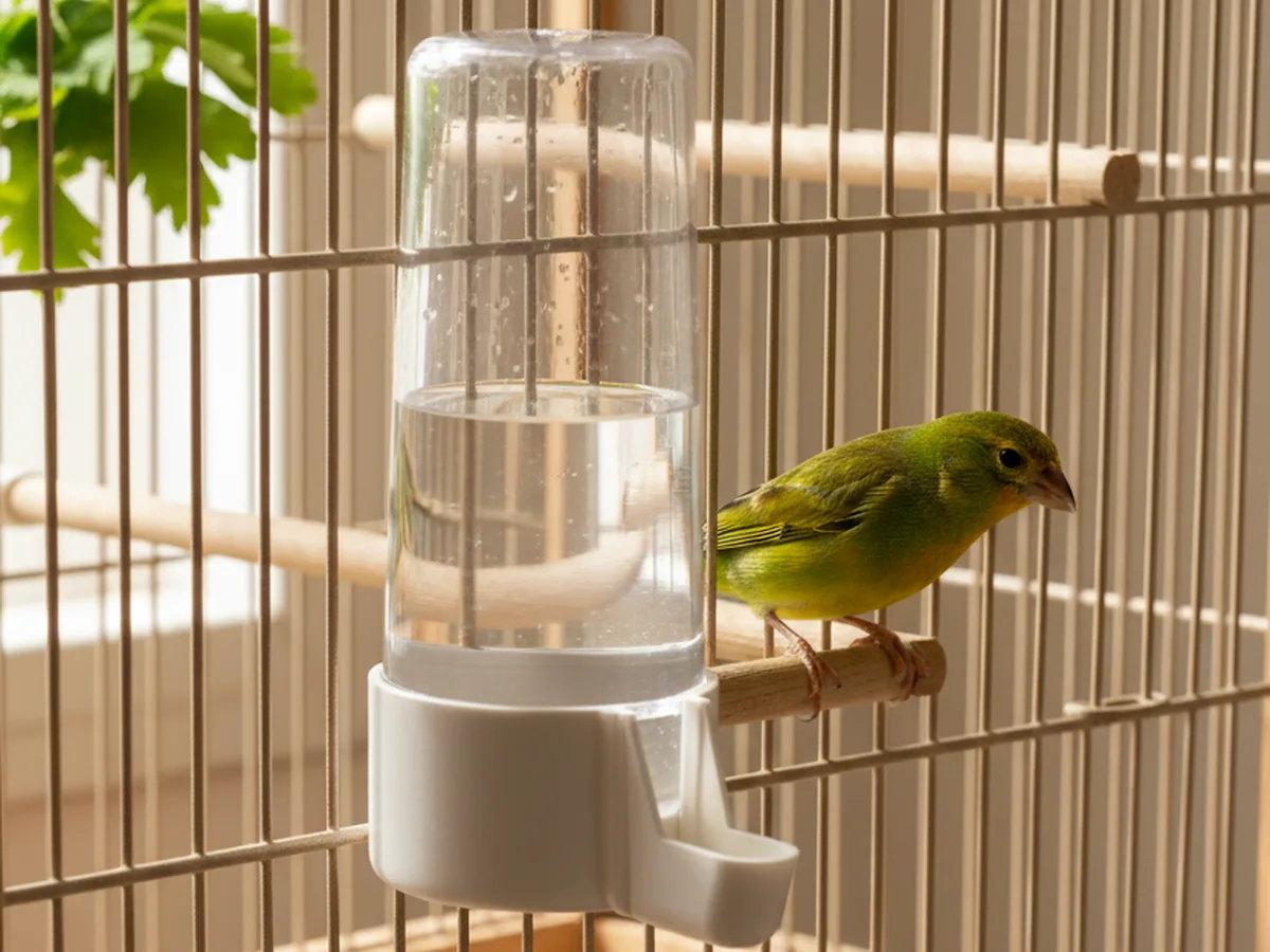 Cada cuánto cambiar el agua de los pájaros en jaula