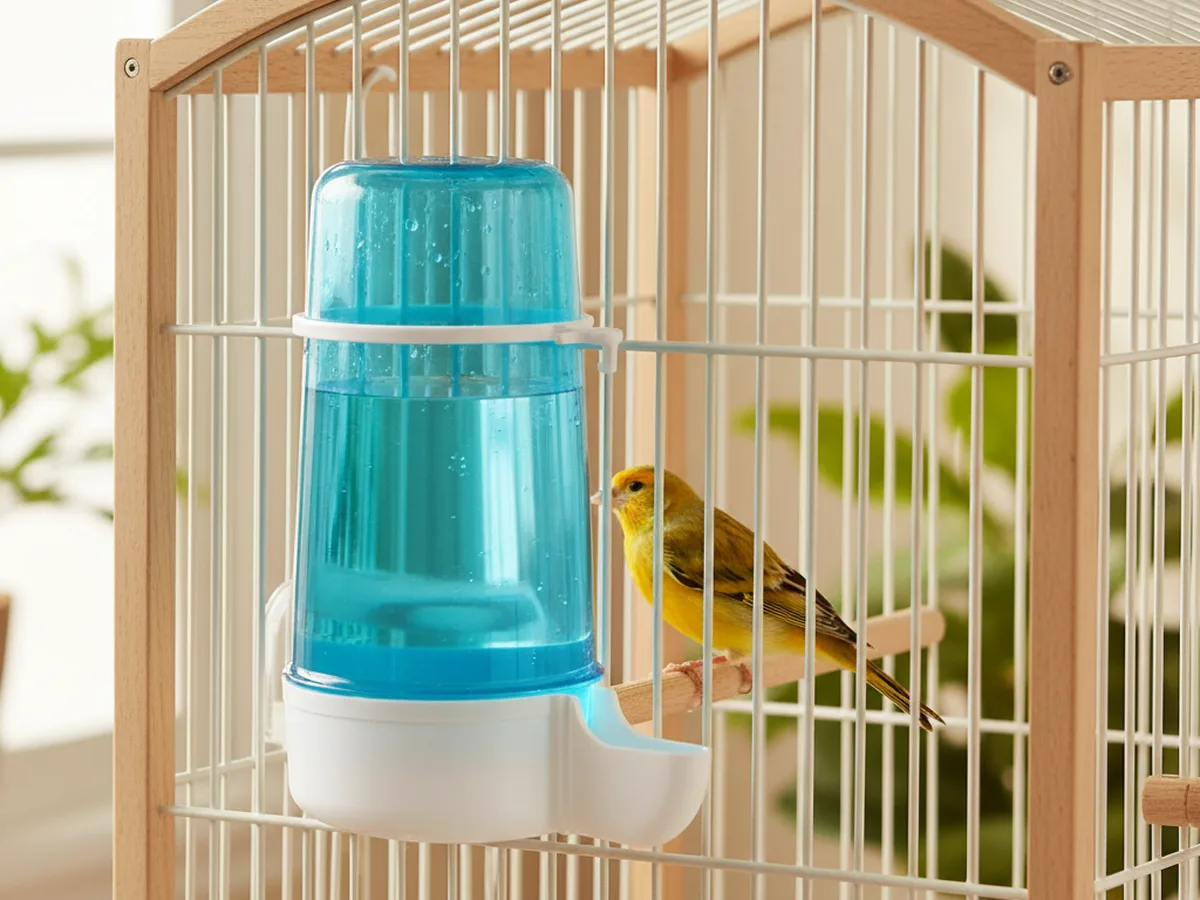 Agua, semilla y verde: el triángulo de la dieta en aves