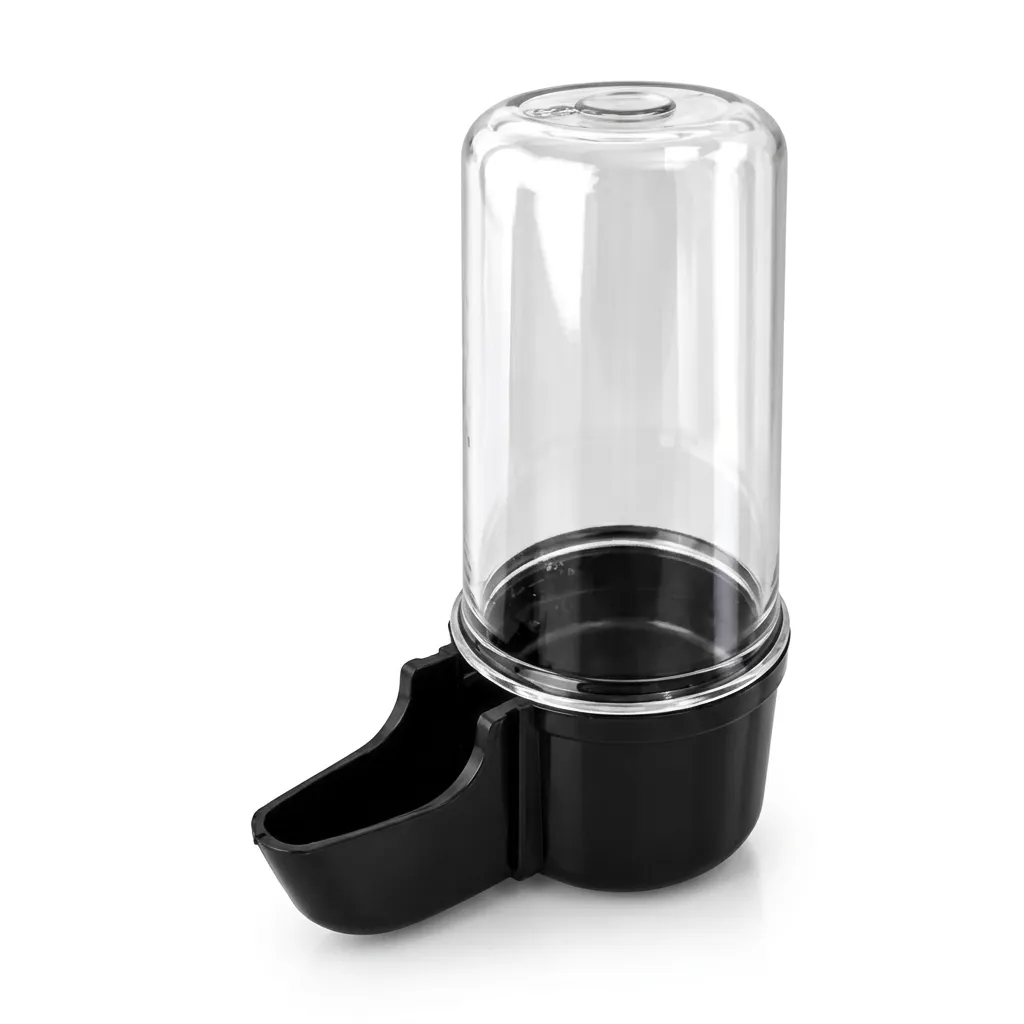 Bebedero Meta black 50 cc Transparente/Negro STA