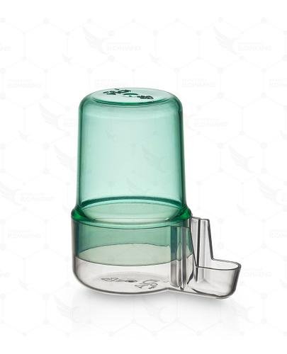 Bebedero Tubo Corto 40 cc Medicina Verde/Transparente