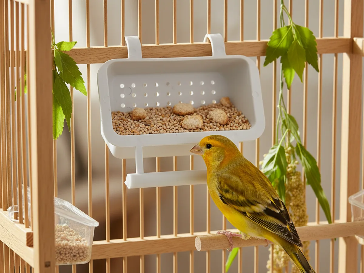 Cuándo empezar a dar pasta de cría a canarios y aves
