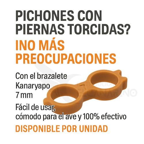 Brazalete Doble para Pierna Torcida 7mm