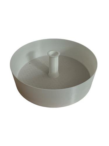 Colador Blanco de Plástico para Germinación de Semillas