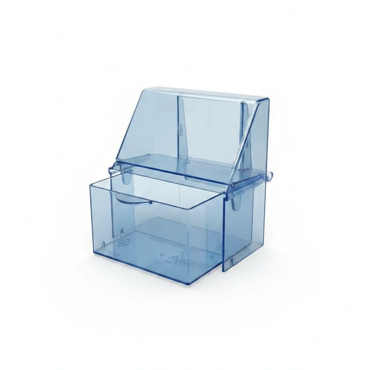 Comedero con cajón extraíble Azul – Idia