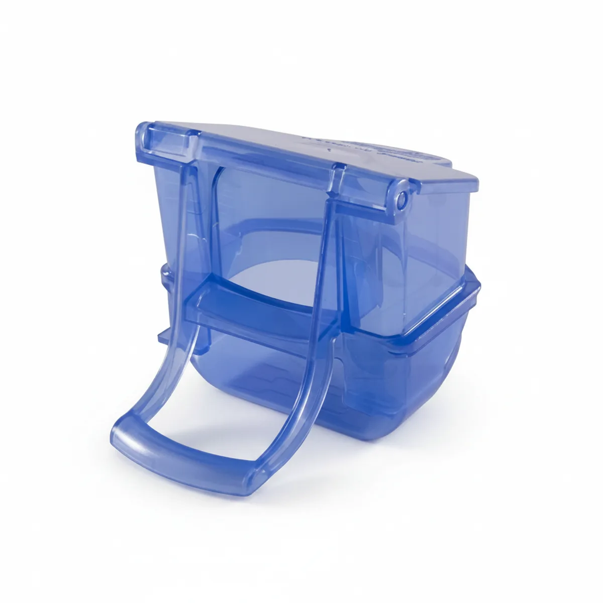 Comedero con cajón extraíble – Azul