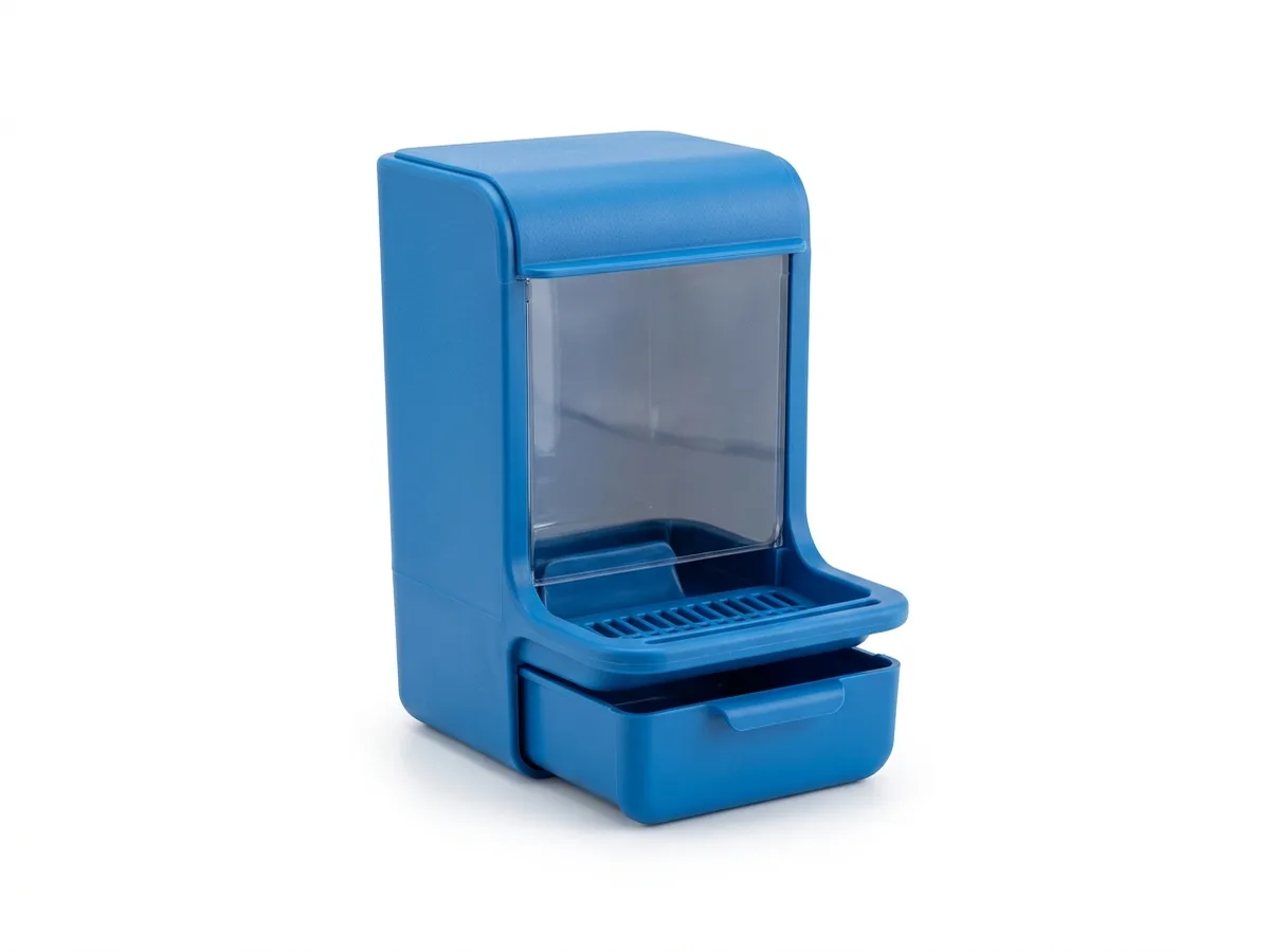 Comedero con cajón extraíble Español Azul