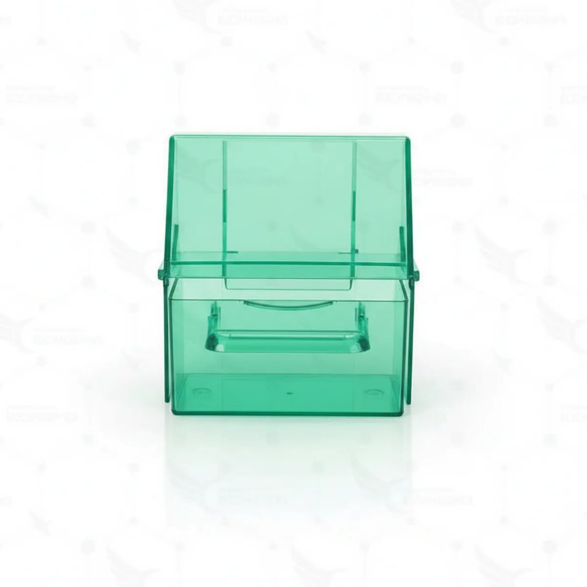 Comedero con cajón extraíble Verde – Idia