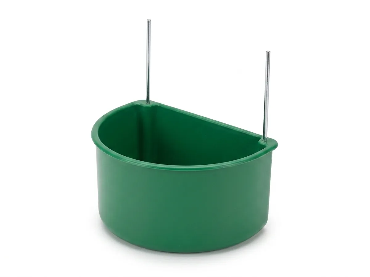 Comedero Holanda con ganchos de hierro (Verde)