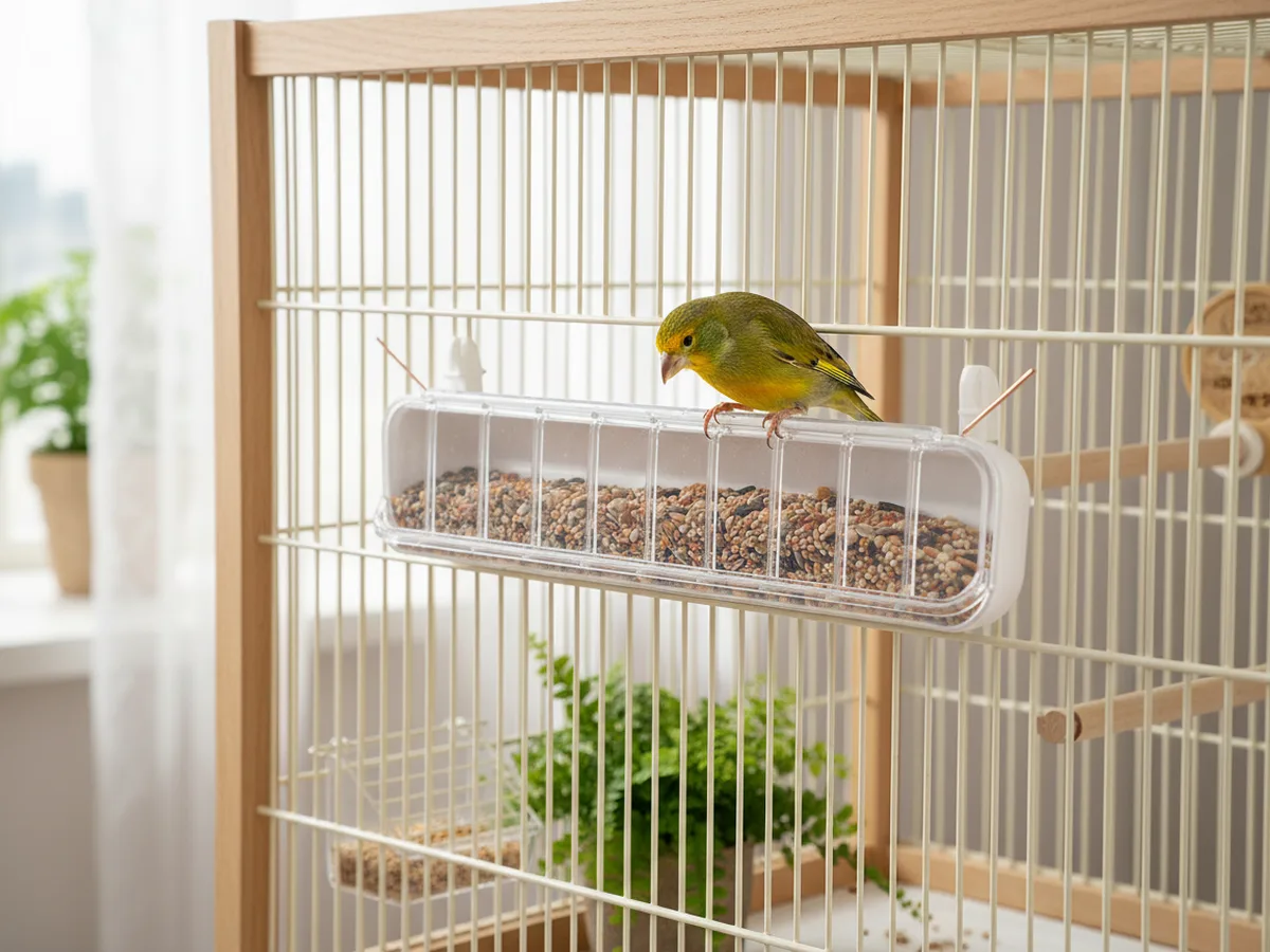 Cómo pasar a los pájaros de semilla a pienso extrusionado