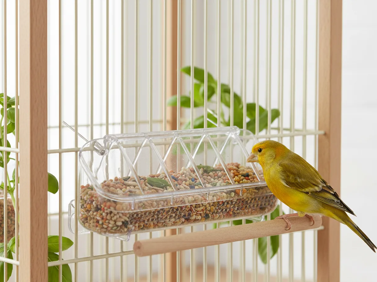 Comedero Interno Con Agujeros 21cm Transparent STA