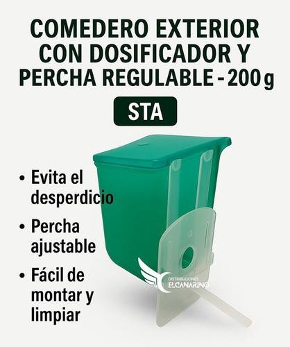 Comedero Milenio Maxi Verde STA