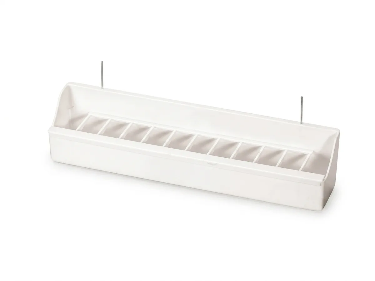 Comedero Reggio G/alambre cm 30 x 5.5 x 4h Blanco