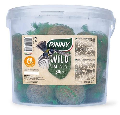 Cubo de 30 bolas de grasas 90gr (Wild Fat Ball)