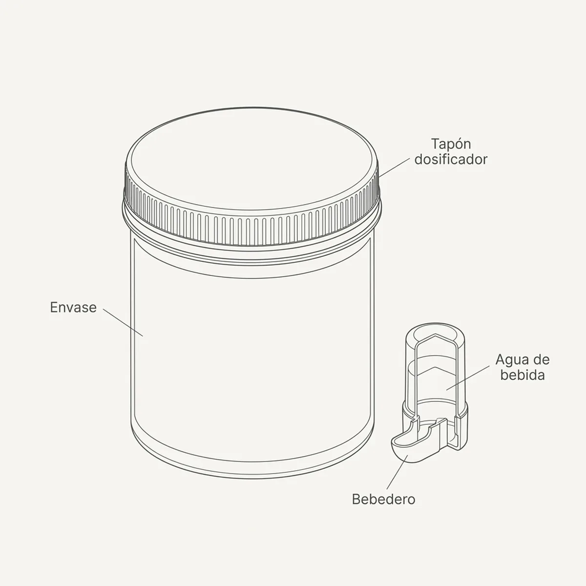 E + Selenio 250gr Orniluck — piezas y montaje