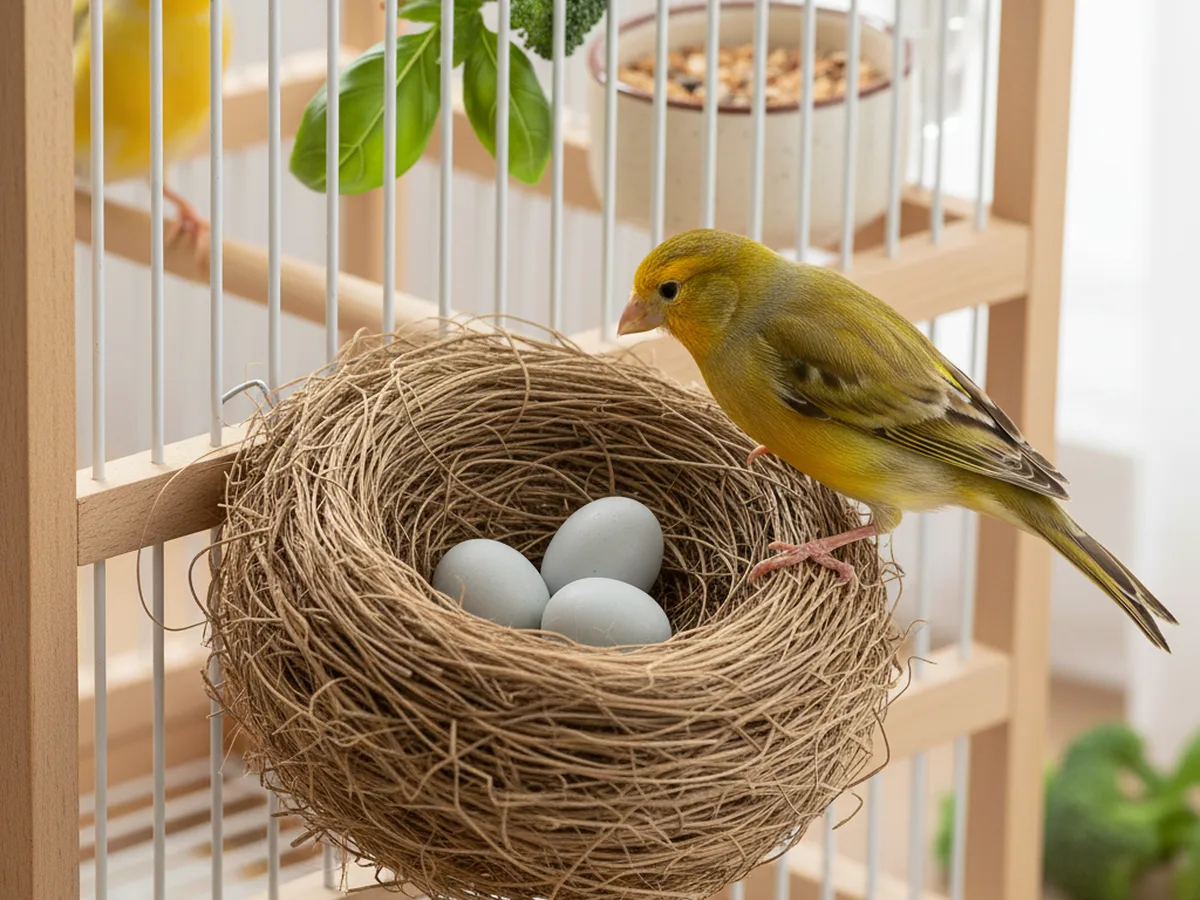 Huevo pequeño Canario (Gris)