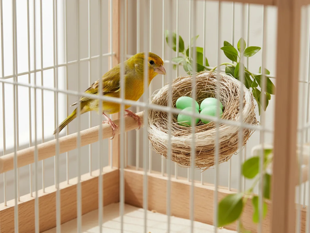 Huevo pequeño Canario (verde)