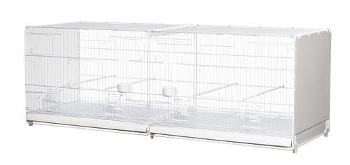Jaula de cria 120 cm Bormio Blanco