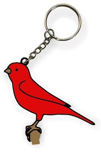 Llavero Canario Rojo