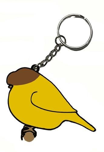 Llavero Gloster Corona amarillo IGBA