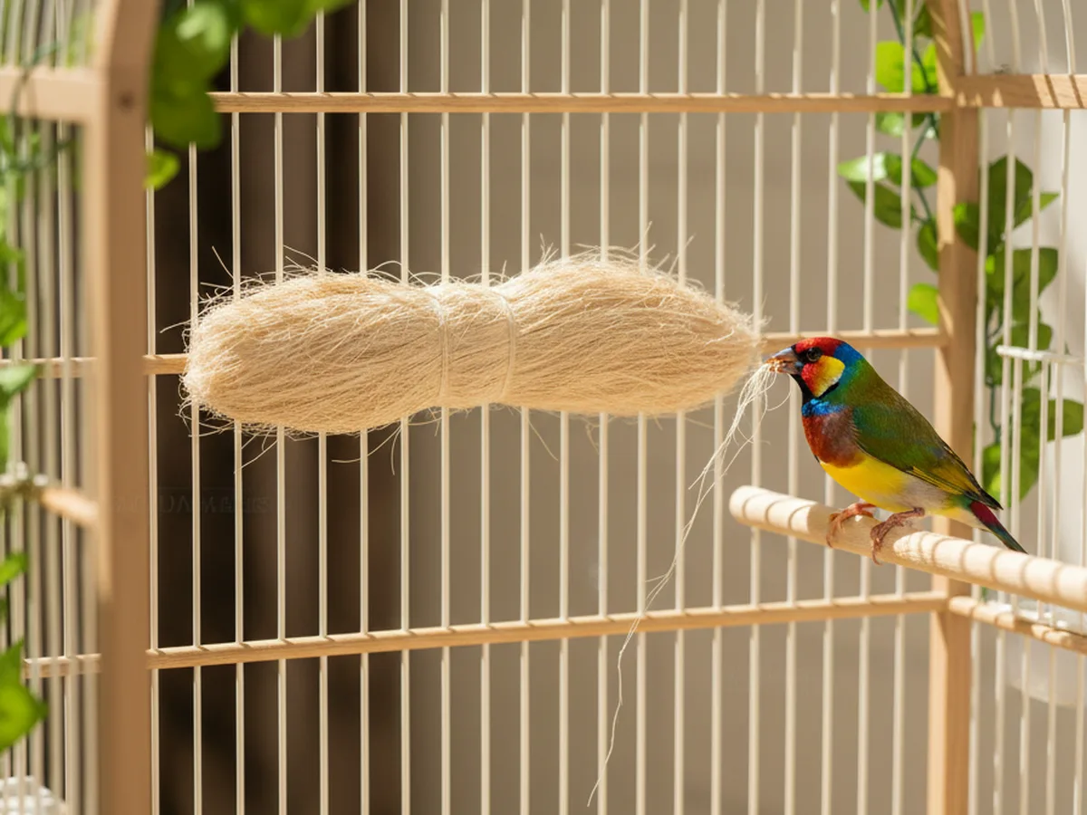 Mazo de Coco Blanco Sisal Fibre