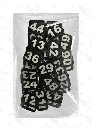 Números para Jaulas (del 1 al 10) – Negro