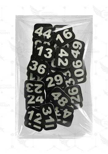 Números para Jaulas (del 1 al 20) – Negro