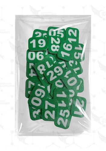 Números para Jaulas (del 1 al 20) – Verde