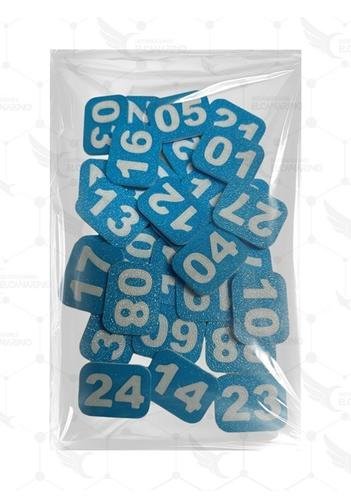 Números para Jaulas (del 1 al 90) – Azul