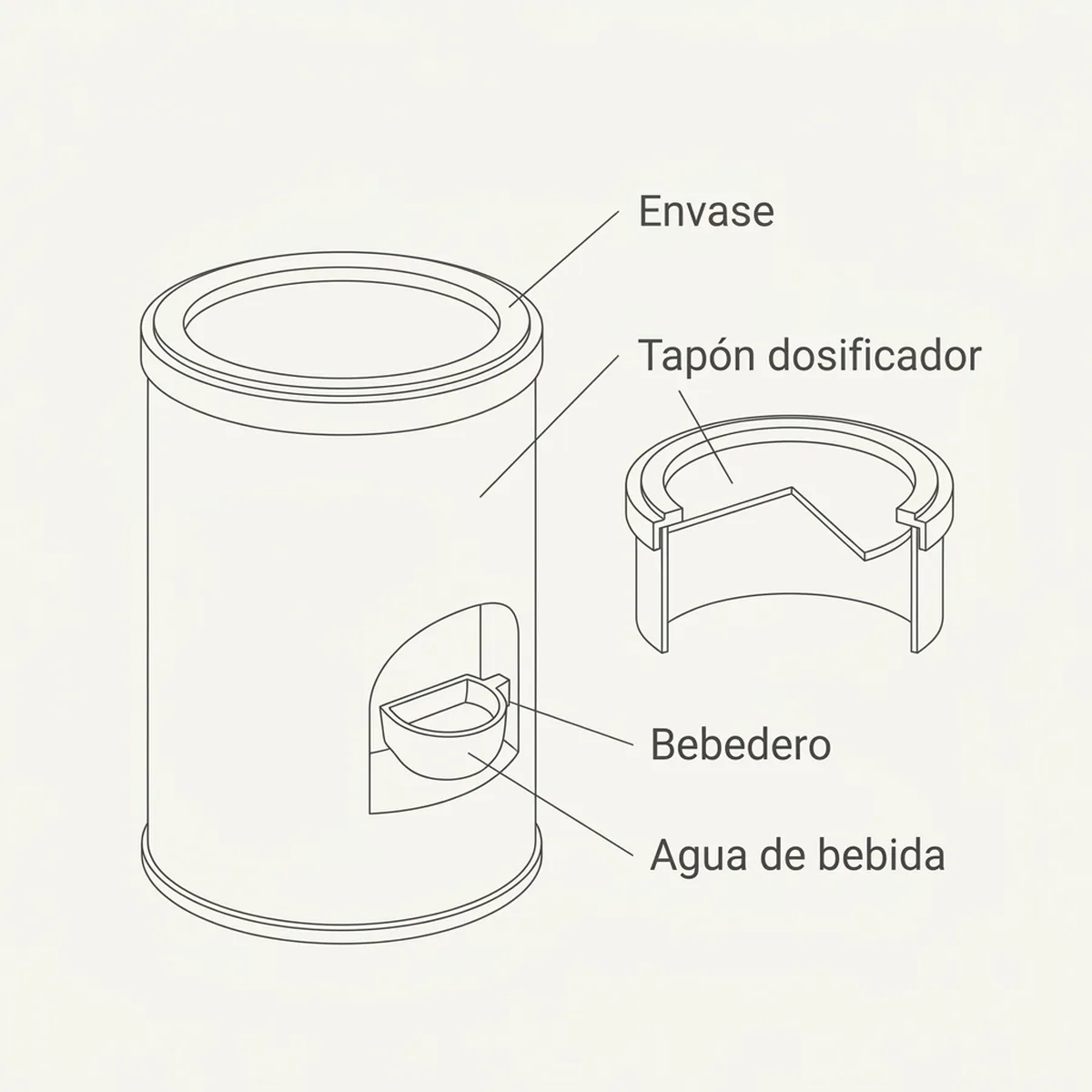 Nystamin 2 250gr Favorece la Eclosión Pineta — piezas y montaje
