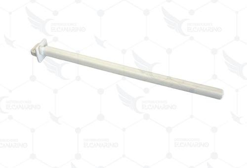 Palo Plástico para Jaulas 22 cm. – Blanco