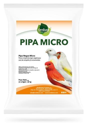Pipa Micro Negra 1kg (Orniluck)