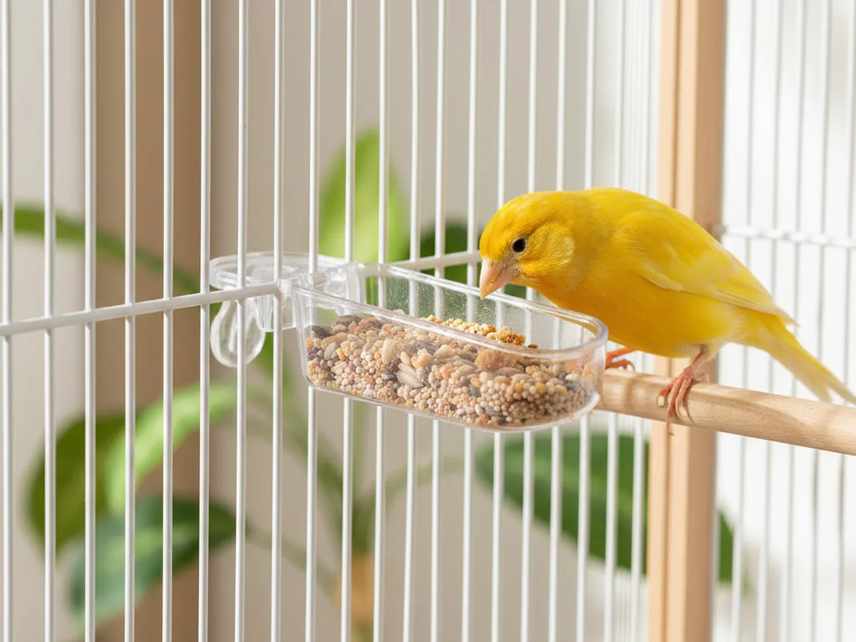 Vitaminas para pájaros: en el agua de bebida o en la pasta