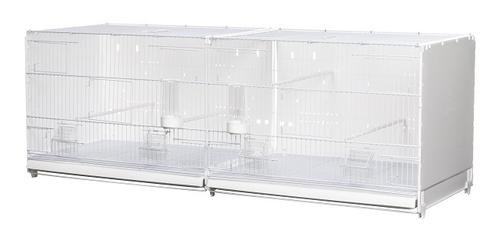 Voladera 120cm Blanca Cerrada Modulo